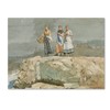 Trademark Fine Art Winslow Homer 'The Cliffs' Canvas Art, 18x24 BL01552-C1824GG
